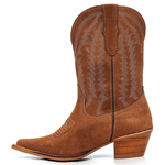 Bota Solana Camurça Caramelo