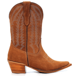 Bota Solana Camurça Caramelo