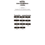 Botina Oliveira meia vira comum bico quadrado - Fóssil Café 