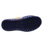 Bota Motociclista Cano Baixo Solado Borracha Fechamento Ziper Velcro BX66 Amarelo Milho