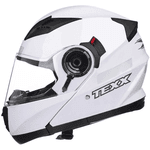 Capacete Esscamotiavel Texx Gladiator V3 Branco