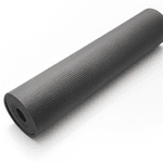Tapete de yoga cinza 6mm antiderrapante pilates