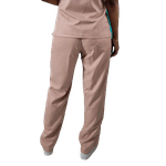 Calça Scrub Rosê Gabardine Pijama Cirúrgico