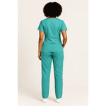 Camisa Scrub Verde Jade Feminino Pijama Cirúrgico 