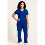 Camisa Scrub Basic Pijama Cirurgico Azul Royal