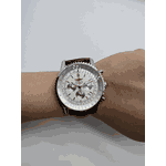 Relogio Breitling Navitimer Couro Cod.brconav-007