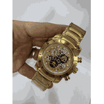 Relogio Bvlgari - Eskeleto Com Safira Cod.bvesas-008