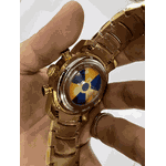 Relogio Bvlgari - Eskeleto Com Safira Cod.bvesas-008