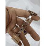 Relogio Bvlgari - Eskeleto Com Safira Cod.bvesas-008