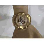 Relogio Bvlgari - Eskeleto Com Safira Cod.bvesas-008
