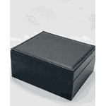 Caixa Preta Couro Sem Marca Cod.cxspr-001