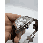 Relogio Cartier Santos Couro Cod.crcos-003