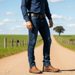 Botina Masculina Chelsea Solado Monte Carlo Rato