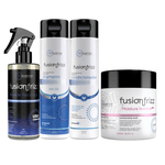  Kit Shampoo, Condicionador, Miracle Recovery, Máscara Moisture Nutrition Teia 500g