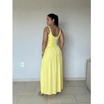 Vestido Aurora Amarelo Manteiga