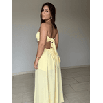 Vestido Olívia Amarelo Bebê