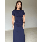 Vestido Jade Azul Marinho