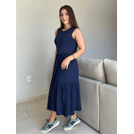 Vestido Ana Azul Marinho