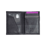 Carteira Slim - BP47L - PRETA - Couro Legítimo