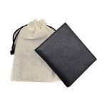 Carteira Slim - BP37 - PRETA - Couro Legítimo