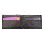 Carteira Slim - BP81 - PRETA - Couro Legítimo