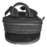 MOCHILA PARA NOTEBOOK WORKSPACE - COURO LEGÍTIMO - PRETA