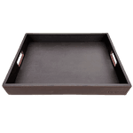 Bandeja De Café Workspace G - ST - TABACO - Couro Legítimo