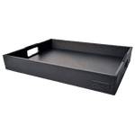 Bandeja De Café Workspace G - PRETA - Couro Legítimo