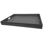 Bandeja De Café Workspace XG - ST - PRETA - Couro Legítimo