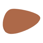 Jogo Americano Palheta + Porta Copos - Kit Com 6 - Cor: Caramelo