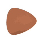 Jogo Americano Palheta + Porta Copos - Kit Com 6 - Cor: Caramelo