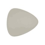 Jogo Americano Palheta + Porta Copos - Kit Com 6 - Cor: Off White