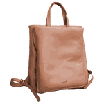 Mochila Isabella - Camel - Couro Legítimo