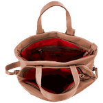 Mochila Isabella - Camel - Couro Legítimo