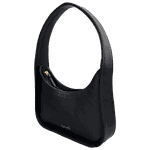 Bolsa Lua - Preta - COURO LEGÍTIMO