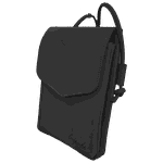 Bolsa Feminina PokeBag - Couro Legítimo - Preta