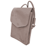 Bolsa Feminina PokeBag - Couro Legítimo - Rosê