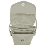 Bolsa Feminina PokeBag - Couro Legítimo - Off White