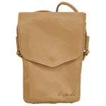 Bolsa Feminina PokeBag - Couro Legítimo - Camel