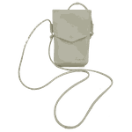 Bolsa Feminina PokeBag - Couro Legítimo - Off White