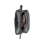 Bolsa UNISEX Shoulder Bag - Preta - COURO LEGÍTIMO