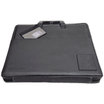 Maleta de Paramentação Maçônica PERSONALIZADA - PRETA - COURO LEGÍTIMO