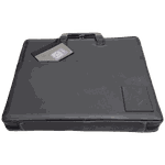 Maleta de Paramentação Maçônica PRETA - COURO LEGÍTIMO