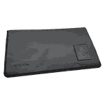 Maleta de Paramentação Maçônica PERSONALIZADA - PRETA - COURO LEGÍTIMO