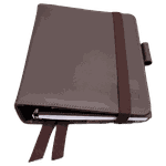 Agenda WorkSpace Luxo - TABACO - Couro Legítimo