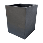 Lixeira de Mesa WorkSpace - PRETA - Couro Legítimo