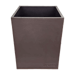 Lixeira de Mesa WorkSpace - TABACO - Couro Legítimo