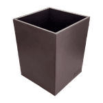 Lixeira de Mesa WorkSpace - TABACO - Couro Legítimo
