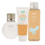 KIT INTT WELLNESS COCONUT - Lubrificante + Gel Beijável + Óleo de Massagem