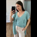 Kimono Rendado - Verde